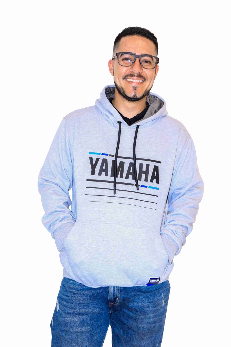 CHOMPA YAMAHA GRIS MAS