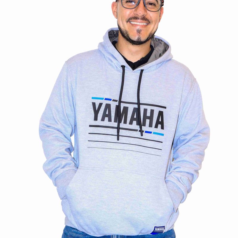 CHOMPA YAMAHA GRIS MAS
