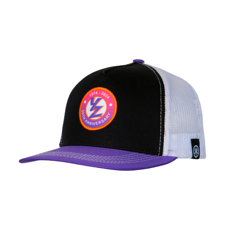 GORRA YAMAHA YZ 50TH NEGRA CURVA