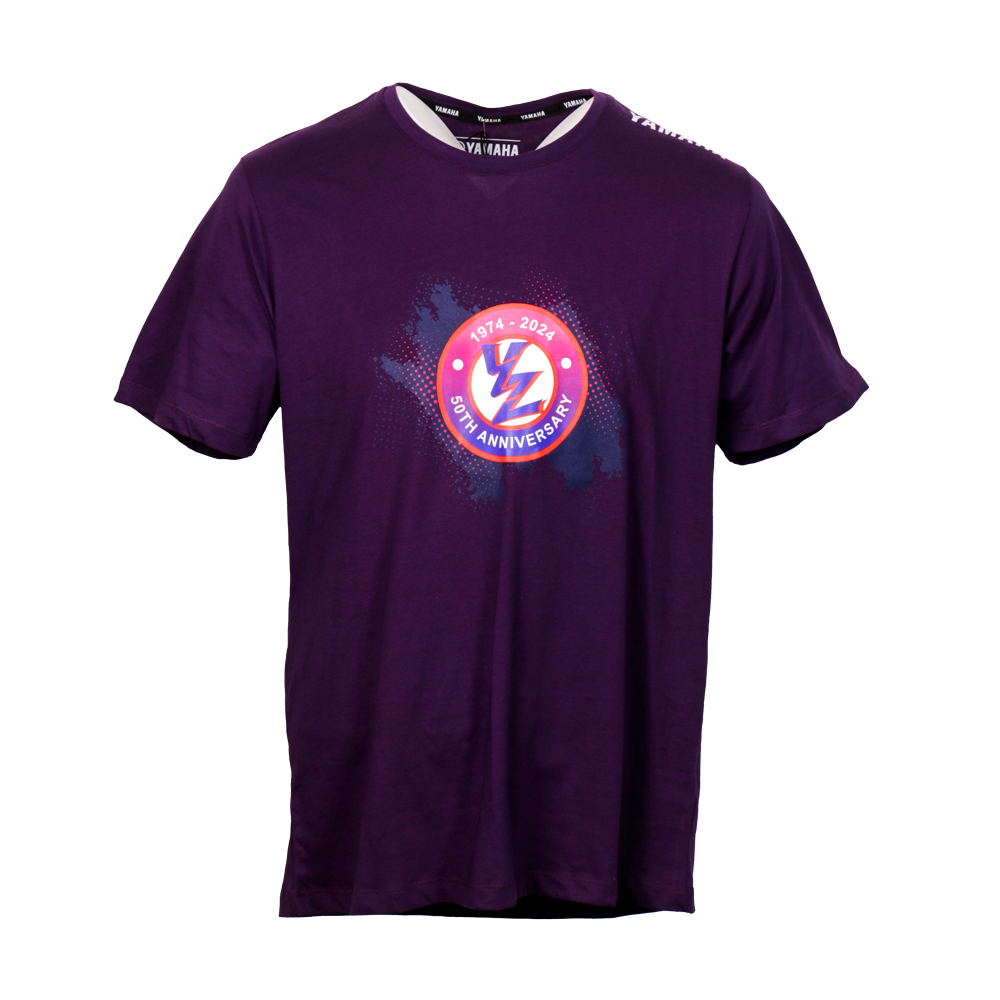 CAMISETA YAMAHA YZ 50TH MORADA MAS TXL
